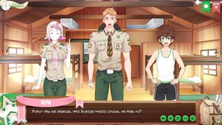 Urik2002: Homo game: Russian boy scout in uniform, hentai game, Alyson gets scout's attention