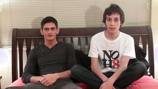 Watch this kinky teen satisfy his man's hairy cravings in steamy HD action