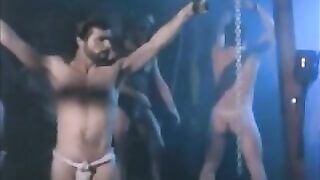 Classic Homo Gonzo action with a hot vintage babe