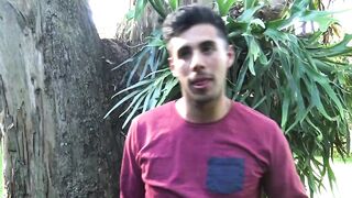 Watch this Mexican stud take on a raw and horny teen with his big Latino cock