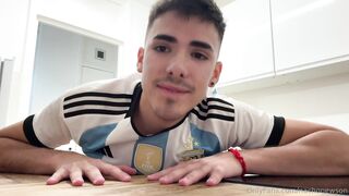 Hot Latino gets his ass filled with cum by his dad in HD