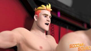 Stepbrother gets drilled by a muscular hunk in a raw and kinky sex adventure