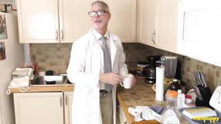 Insatiable DILF craves kinky experiment with young stud