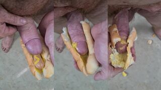 TheRedZulu pounds his ass with his fist & his dick in a hotdog-and- Mustard-style cumshot frenzy. ASMR