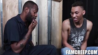 August Alexander & James Jacobs share a hard dick in this steamy family saga