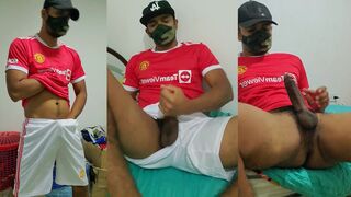 Hot Indian Army Popshots masturbates in a row with multiple cumshots