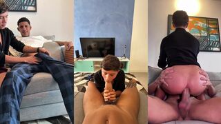 Jhon Guevara gets his tight Latina ass pounded hard in caboose by a big hard-on