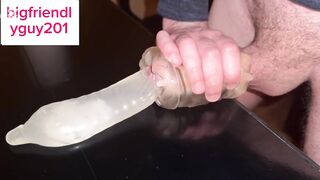 Watch this amateur Indian guy moan as he pounds Fleshlight with sloppy Converse and a massive load of cum in his mouth