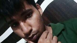 Gorgeous Indian boy shows off his assets and gets a hard black cock kiss