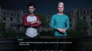 Watch this hot teen with a light-haired head get his ass pounded by a huge cock in a hot and heavy game!