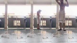 Young Indian guy gets kinky with hairy crossdresser neighbor