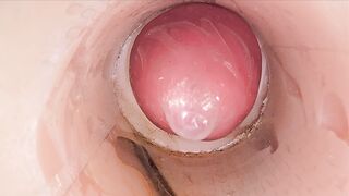 Pearl juice creampied hard in deep- Beaver video with Pearl's orgasmic skills