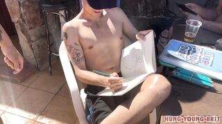 Jake BB joins in for a wild orgy of bareback anal and wild sex with hung amateurs