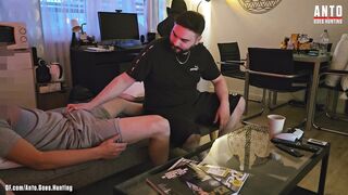 Stepbro's GF craves a new experience with his hairy-haired pal - AntoGoesHunting
