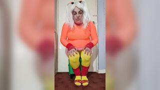 Watch me humiliate myself while you watch on webcam while I eat your cock