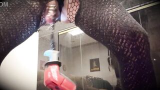 Jett Hoover gives a wild anal pounding while milking with an energy drink