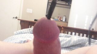 My roomie's head game: I tease and moan while my glasses fog up