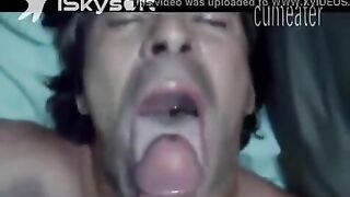 Gay cumeater