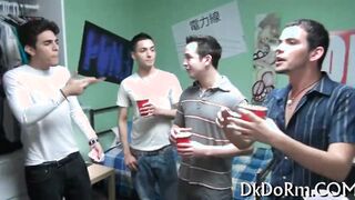 Queer Sucks Shaft indulges in steamy relaxation with hot amateur teen action