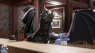 Artherion's Spiky Gulp: A Hot Furry Anime with a Naughty Erotic Growth