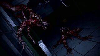 [RE:Storyline X]Mr.X and Gobbler poking Wolf