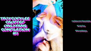 Compilation of Gays moaning while getting their hot tits and tight pussies teased & toyed by daddy's boy