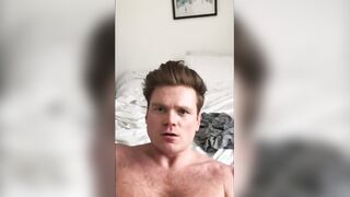 AlphamaleXXL's hot solo POV: Redhead with big dick & handjob skills