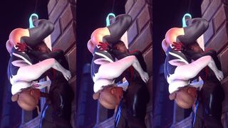 Spider-Smooch Blow-Job: Miles Morales x Masculine Spider-Gwen part 1